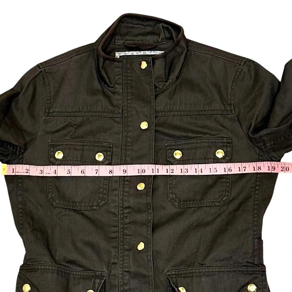 J.Crew 100% Cotton Boyfriend Field Jacket Size S - Picture 12 of 13